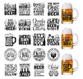 Beer o'clock stickers